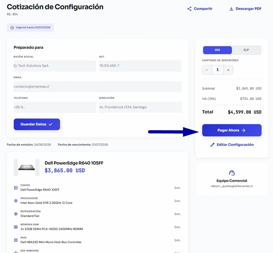 Paso 4: Recibe y compra cuando quieras