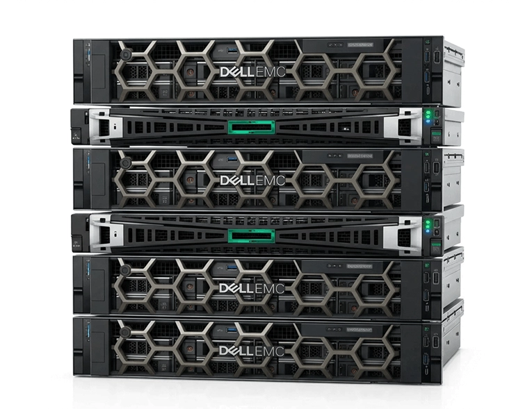 Stack de servidores Dell PowerEdge enterprise refurbished